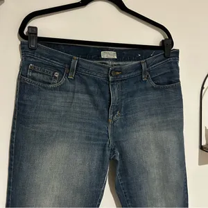 Vintage American Eagle Hipster‎ Bootcut Mid Rise Denim Blue Jeans Size 14 thumbnail 3