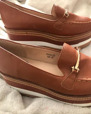 Wedge Shoes Brown Size 8 thumbnail 2