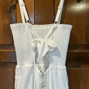 NWT Nordstrom Rack WAYF‎ Smocked Midi Dress Sleeveless Sorority Rush Medium thumbnail 8