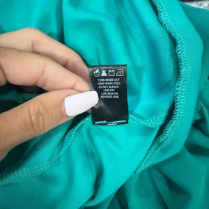 Thirty Thirty Maxi Dress Women's Medium Green Cutout Buckle Slit Boho Resort NWT thumbnail 8