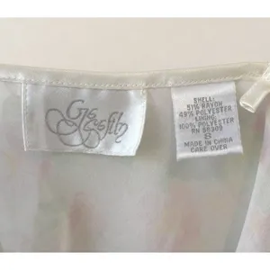 Go Softly Vintage Women's Y2K Floral Sheer Feminine Fairy Slip Dress‎ Size Small thumbnail 6