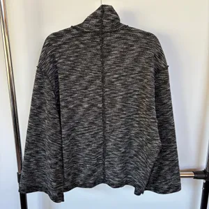 Free People Sunny Days Mock Neck Oversized Sweater Knit Boxy Winter Top Small thumbnail 5