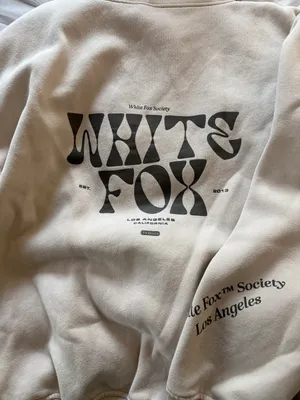 White Fox Hoodie thumbnail 3