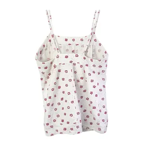Free People Floral Button Front Cami Tank‎ Top Medium NWOT thumbnail 4