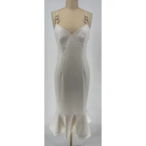 New!‎ Likely Hirsch Midi Flute Dress in White Size 2 $298 thumbnail 7