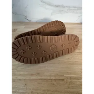 UGG UGGguard Chestnut Brown Rubber Boot Protector Galoshes Shoe Cover thumbnail 8
