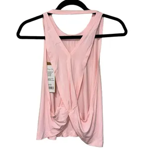Niyama‎ Sol Ballet Tank XS Pink Open Back Yoga Tank NWT Athleisure thumbnail 2
