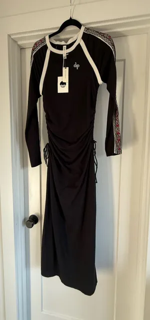 Anthropologie Daily Practice Black Dress thumbnail 1