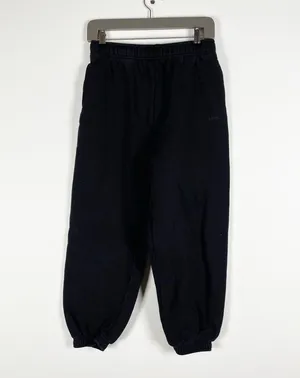 TNA Aritzia Mega Fit Cozy Sweat Fleece Cotton Joggers Pants Black XS thumbnail 1