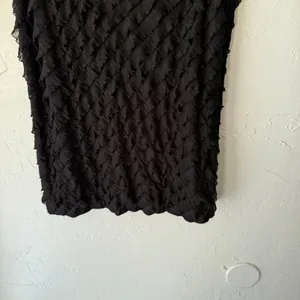 Saint‎ Tropez West Black Textured Tank M Y2K Grunge Studded Going Out Top thumbnail 3