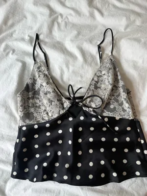Abercrombie Silk Polka Dot Midi Skirt Set thumbnail 4