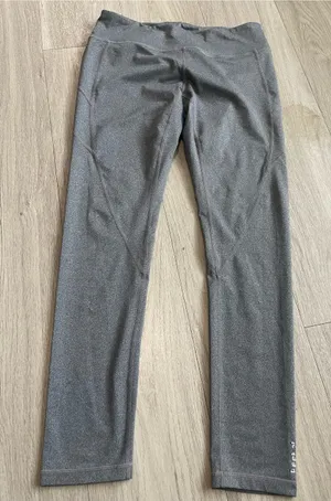 Reebok Gray Women's Performance Leggings thumbnail 1