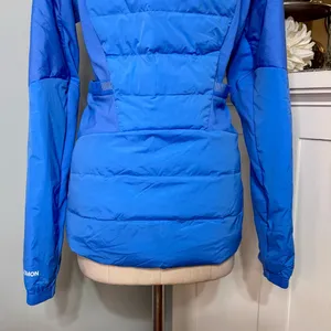 Lululemon Down For It All Jacket Winter Coat Pipe Dream Blue Size 12 NWT thumbnail 10
