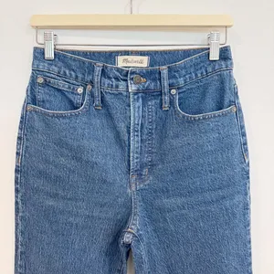 Madewell Perfect Vintage Jean Size 27 Haight Dark Wash High Rise Tapered Capsule thumbnail 4