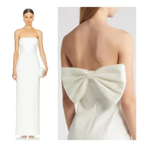 NEW LIKELY Helen Strapless Gown in White Size 8 thumbnail 2