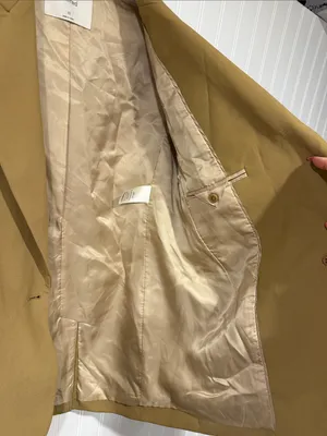 Wilfred Tan Single-Button Tailored Blazer thumbnail 4