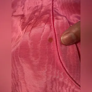 Vintage 60s pink peplum formal bridesmaid dress, size 7/8 thumbnail 7