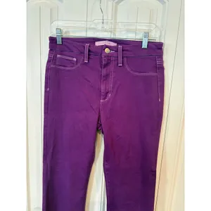 Joes Jeans Purple Flawless High Rise Honey Curvy Cropped Boot Jeans‎ Size 29 thumbnail 3