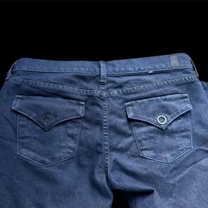 vintage 7 for all mankind low rise boot cut dark jeans 30 waist 28 inseam thumbnail 3