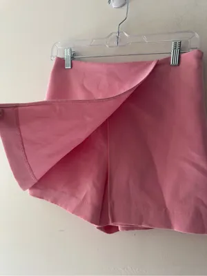 Zara Pink Adorable Skort Skirt Size Small thumbnail 3