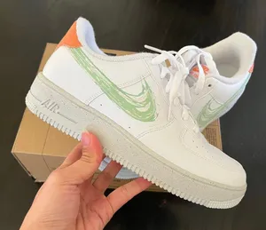 Nike NIB Air Force 1 Crater GS Brushstroke thumbnail 1