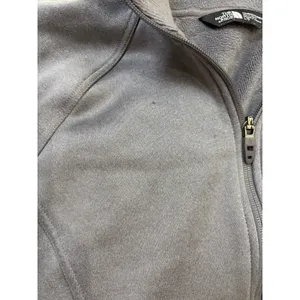 The North Face Women’s Large Gray Full Zip Fleece Jacket Outdoor Hiking thumbnail 9