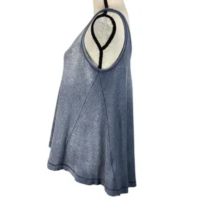 We The Free People Small Kitten Thermal Swing Tank Top Scoop Stretch Waffle thumbnail 6