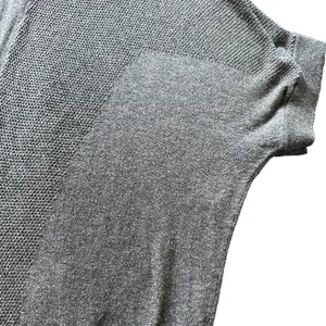 American Eagle Retro  Outfitters Gray Cropped Button Down Sweater Size XXL thumbnail 3