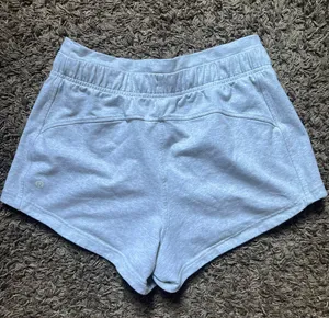 Lululemon Gray Lounge Shorts thumbnail 4