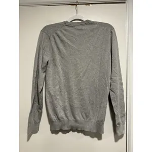 Vintage Women's Sz: M United Colors Of Benetton Gray Pullover Cotton Sweater thumbnail 2