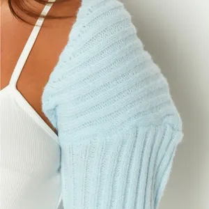Blue Knit Bolero thumbnail 9