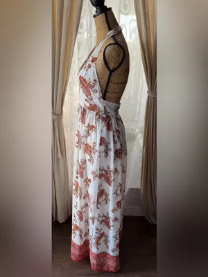 FOREVER 21 Paisley Halter Maxi Dress NWOT thumbnail 4