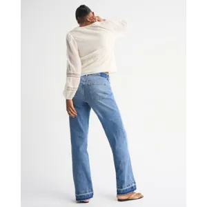 Abercrombie & Fitch Curve Love Low Rise Baggy Jean Size 36 Long thumbnail 4