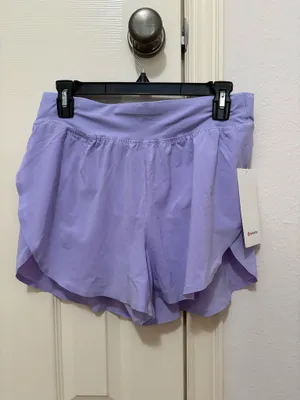 NWT Lululemon fast and free high rise classic short 3” thumbnail 3