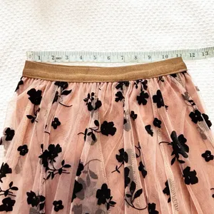 Whimsical Sheer‎ Tulle Midi Skirt size Extra Small/Small thumbnail 4