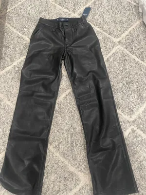 Hollister leather pants thumbnail 1