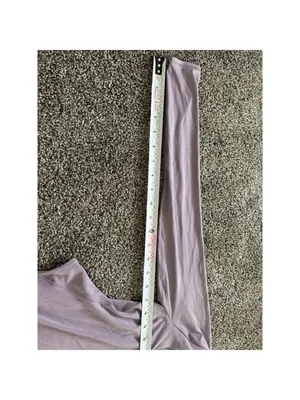 Lululemon Nulu Square Neck Long Sleeve Bodysuit Purple XS thumbnail 5