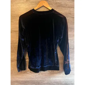 Patagonia sweater Vogue New Order navy blue velvet long sleeves size XL thumbnail 7
