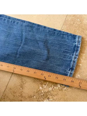 Abercrombie & Fitch Ankle Straight Jeans Ultra High Rise Denim Women Size 26x26 thumbnail 5