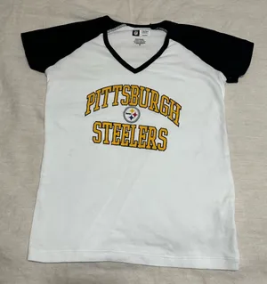 Pittsburgh Steelers tee White Size M thumbnail 1
