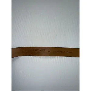 Dockers Men's 1" in‎ Wide Genuine Leather Braided Belt Brown NWT 35-38" thumbnail 3