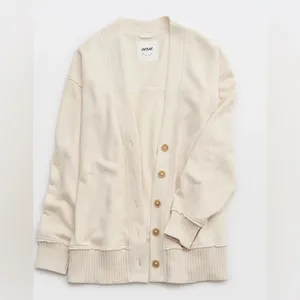 Arie Fleece Cardigan Sweater thumbnail 11