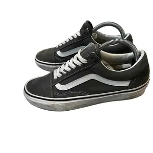 Vans Old Skool Grey Low-Top Lace-Up Unisex Sneakers Size Men 8‎ / Women 9.5 thumbnail 5
