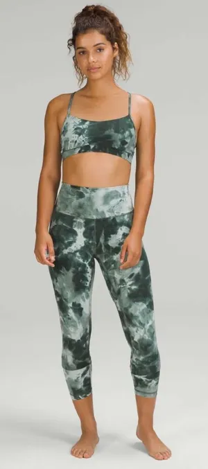 Lululemon Align Pocket Legging + Flow Y Bra Matching Set – Diamond Dye Smoked Spruce – 4 thumbnail 1