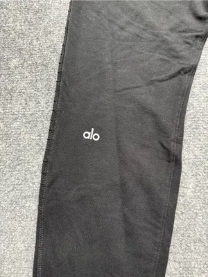 Alo Yoga Women’s XS Athletic Black Urban Moto Sweatpants thumbnail 6