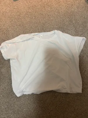 Lululemon white cates tee thumbnail 3