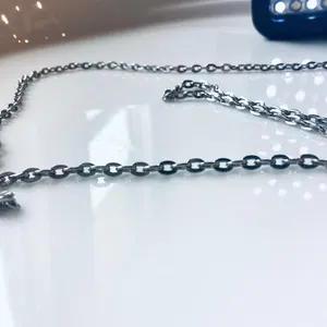 Large Crystal Star Pendant with Matching Chain Silver thumbnail 4