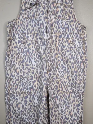 Urban Outfitters Women's M Leopard Print Camille Overall thumbnail 7