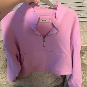 SET Active Lavender Half-Zip Sweatshirt thumbnail 2