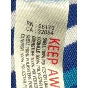 FP‎ Movement Free People Top Seed Blue White Tennis Cropped Bomber Jacket Small thumbnail 7